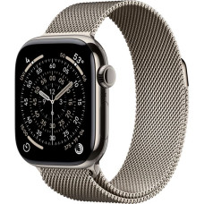 Apple Watch Series 11, 42 mm, Natural Titanium Milanese Loop