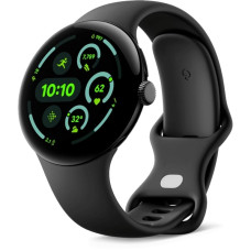 Pixel Watch 3 LTE 45mm Matte Black Case / Obsidian Active band