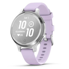 Garmin LILY 2 Active Silver with Purple Jasmine Silicone Band (010-02891-01)