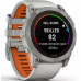 Garmin Fenix 7X Pro Sapphire Solar Titanium wt Fog Gray Band (010-02778-14)