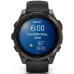 Garmin Fenix 8 47mm Amoled Sapphire Carbon Gray DLC Titanium with Pebble Gray Silicone (010-02904-21)