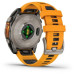 Garmin Fenix 8 47mm Amoled Sapphire Titanium with Spark Orange Silicone (010-02904-11)