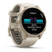 Garmin Fenix 8 43mm Amoled Sapphire Soft Gold with Dark Sandstone Silicone Band (010-02903-11)