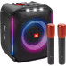 JBL PartyBox Encore с двумя микрофонами