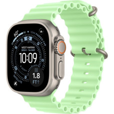 Apple Watch Ultra 3, 49 mm, Natural Ocean Band Neon Green