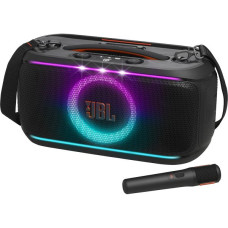 JBL PartyBox On-The-Go 2 с микрофоном
