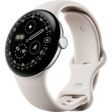Pixel Watch 4 41mm Wi-Fi Polished Silver/Porcelain