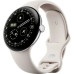 Pixel Watch 4 45mm Wi-Fi Polished Silver/Porcelain