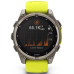 Garmin Fenix 8 47mm Solar Sapphire Titanium with Yellow Graphite Silicone (010-02906-21)