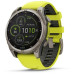 Garmin Fenix 8 47mm Solar Sapphire Titanium with Yellow Graphite Silicone (010-02906-21)