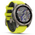 Garmin Fenix 8 47mm Solar Sapphire Titanium with Yellow Graphite Silicone (010-02906-21)